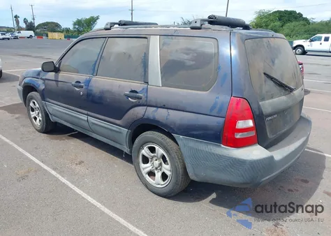 2005 Subaru Forester 2.5X z USA, uszkodzony, nr VIN JF1SG63645H729916